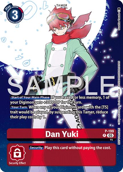 Dan Yuki [P] (Digimon Story: Time Stranger Promo Pack) [Promotional Cards] | Anubis Games and Hobby
