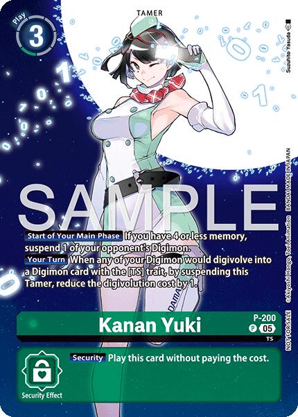 Kanan Yuki [P] (Digimon Story: Time Stranger Promo Pack) [Promotional Cards] | Anubis Games and Hobby