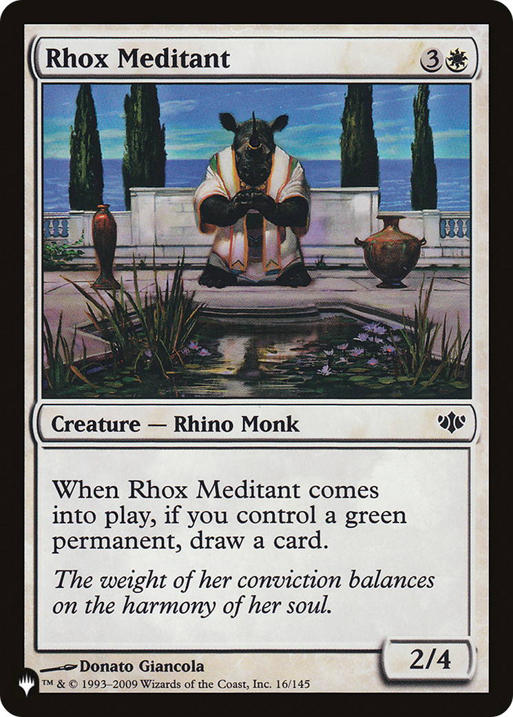 Rhox Meditant [The List Reprints] | Anubis Games and Hobby