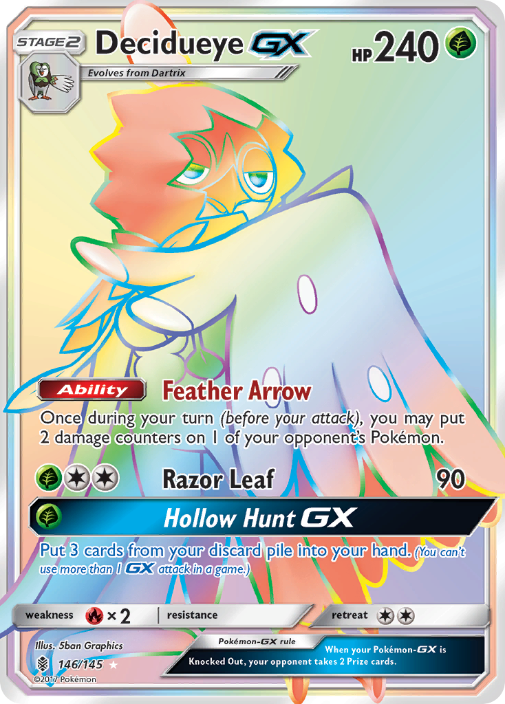 Decidueye GX (146/145) [Sun & Moon: Guardians Rising] | Anubis Games and Hobby