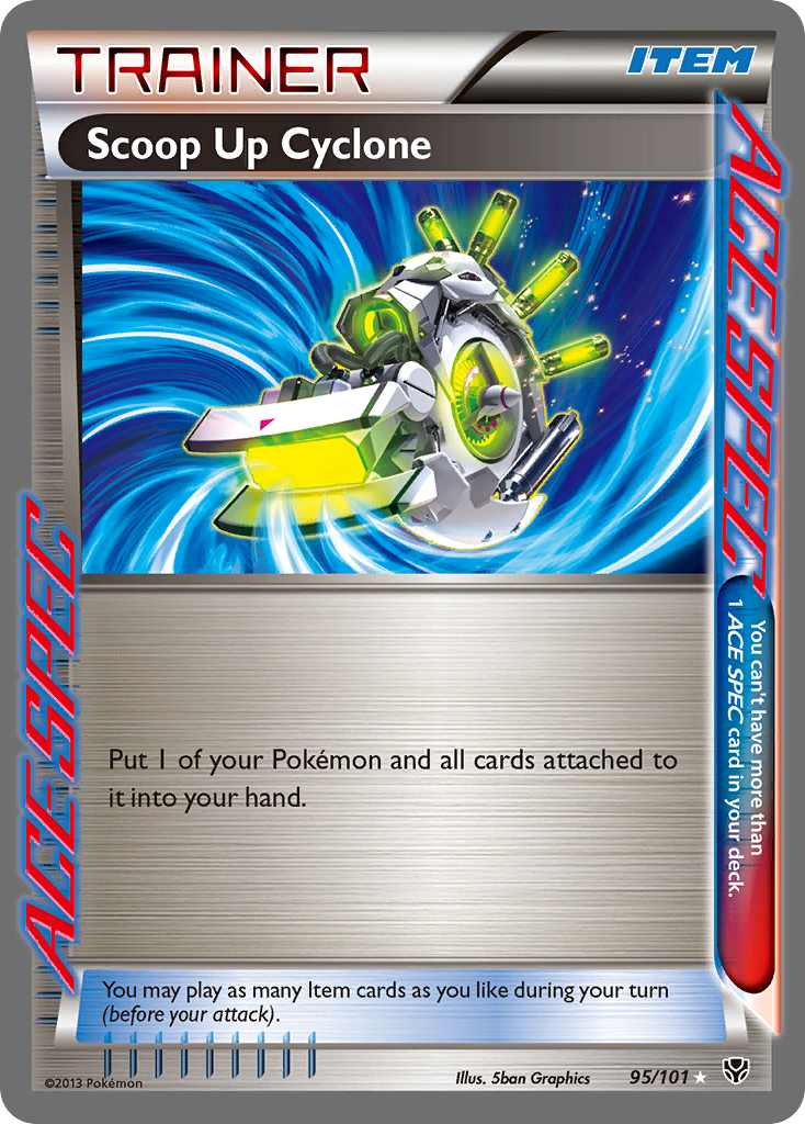 Scoop Up Cyclone (95/101) [Black & White: Plasma Blast] | Anubis Games and Hobby