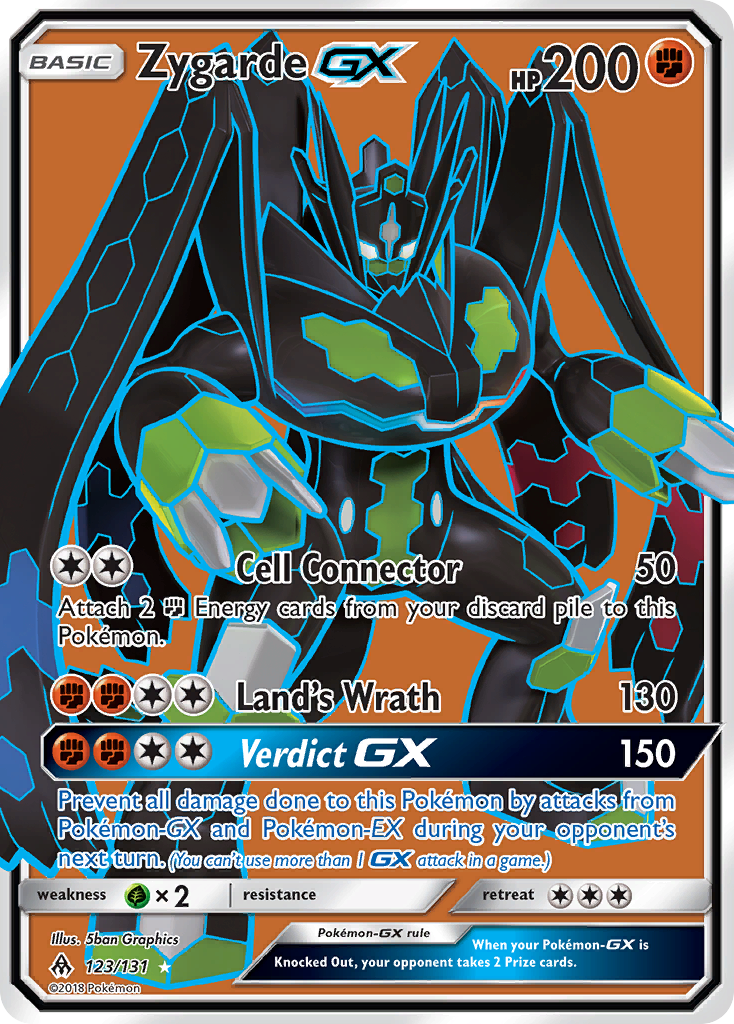 Zygarde GX (123/131) [Sun & Moon: Forbidden Light] | Anubis Games and Hobby