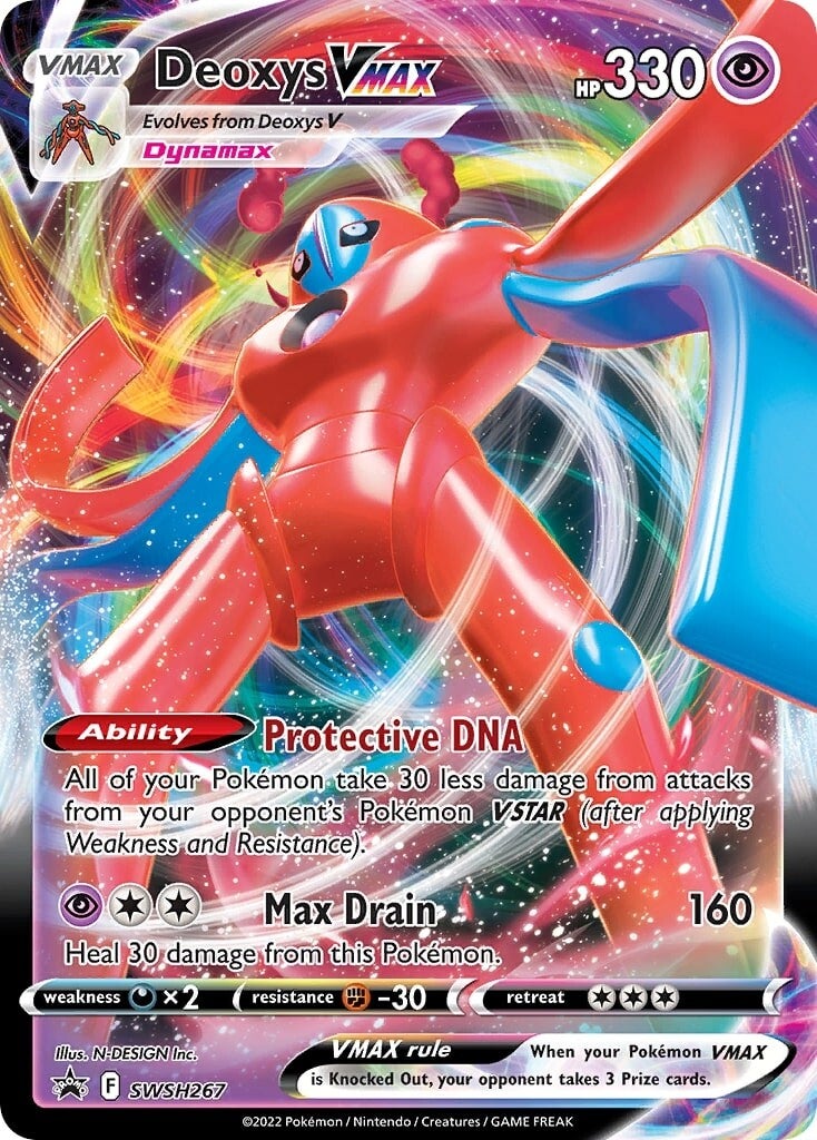 Deoxys VMAX (SWSH267) [Sword & Shield: Black Star Promos] | Anubis Games and Hobby