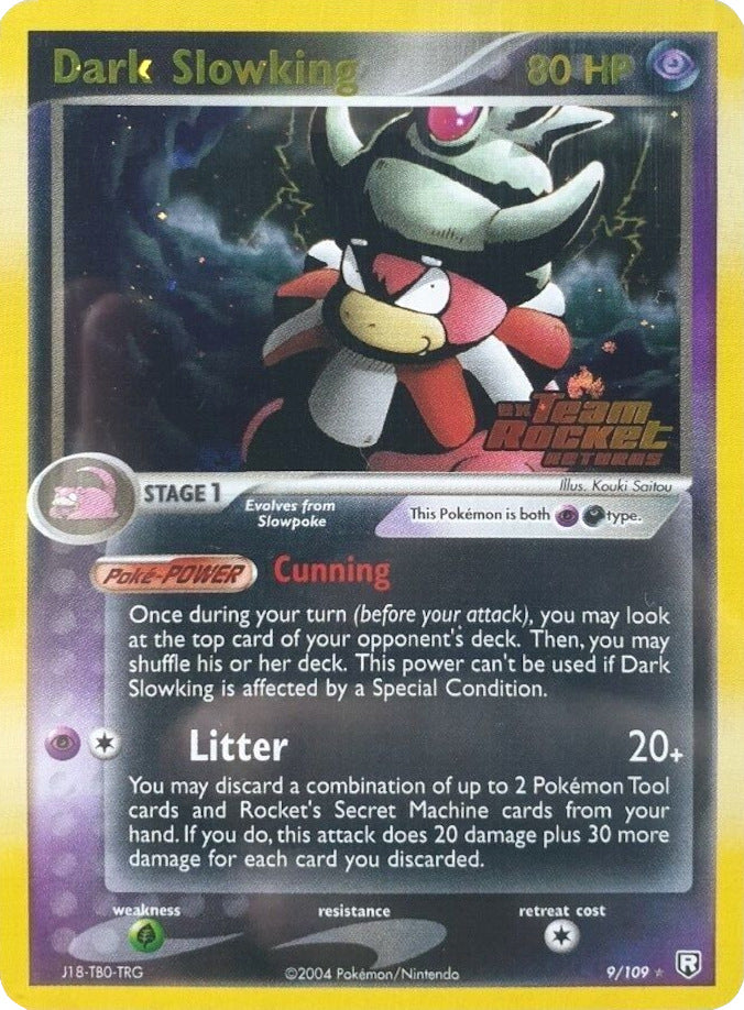 Dark Slowking (9/109) (Stamped) [EX: Team Rocket Returns] | Anubis Games and Hobby