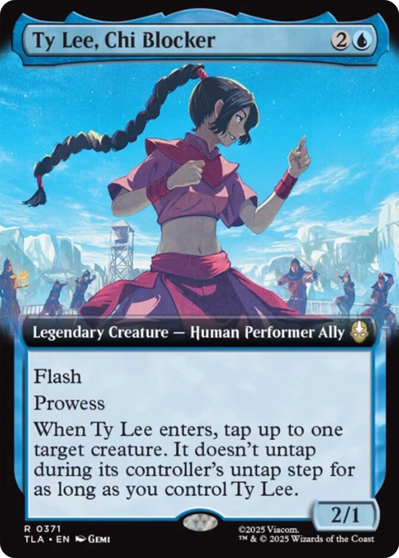 Ty Lee, Chi Blocker (Extended Art) [Avatar: The Last Airbender] | Anubis Games and Hobby