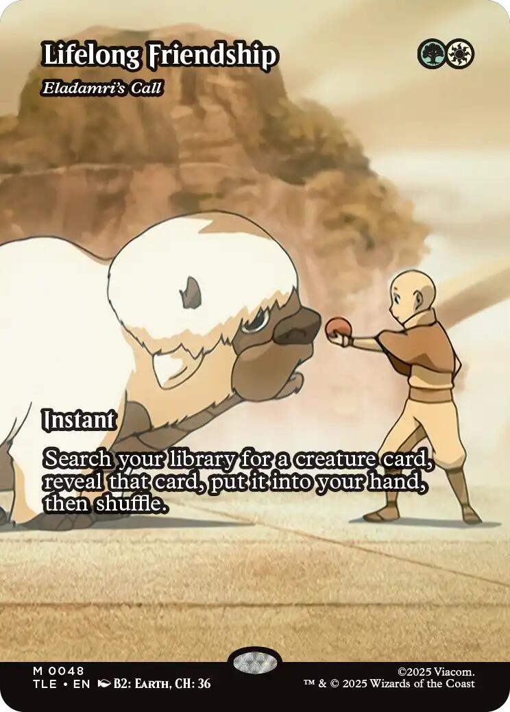 Lifelong Friendship - Eladamri's Call (Borderless) [Avatar: The Last Airbender: Eternal-Legal] | Anubis Games and Hobby