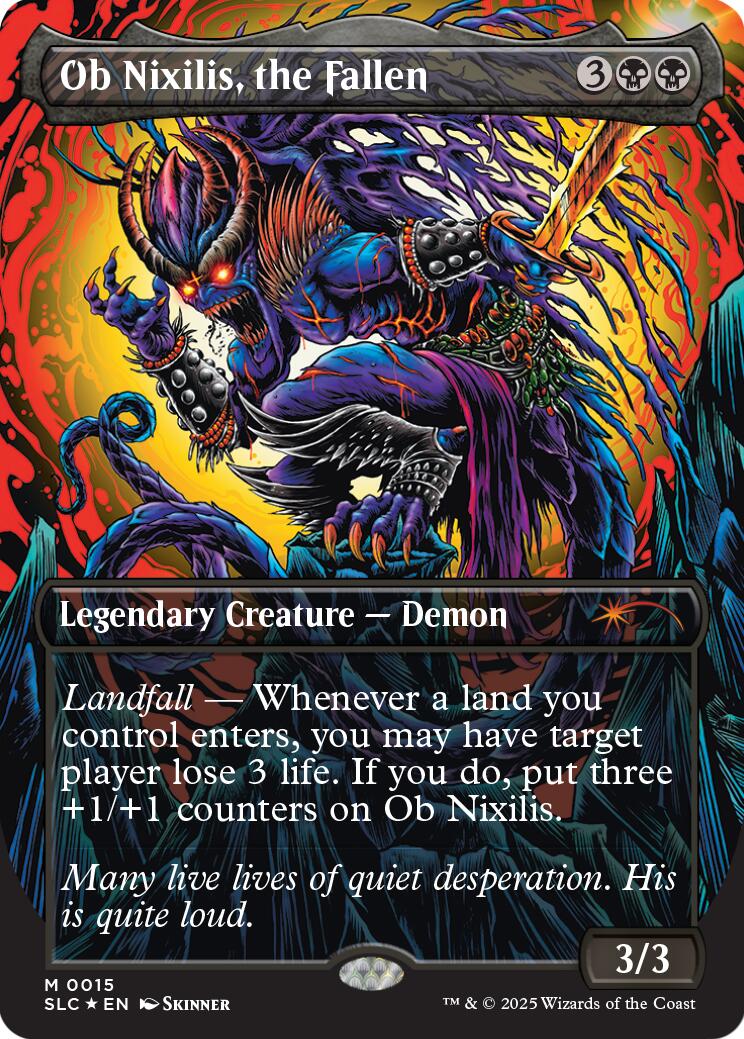 Ob Nixilis, the Fallen (Halo Foil) [Secret Lair Countdown Kit] | Anubis Games and Hobby