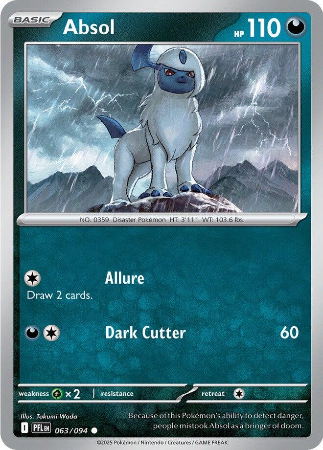 Absol (063/094) [Mega Evolution: Phantasmal Flames] | Anubis Games and Hobby
