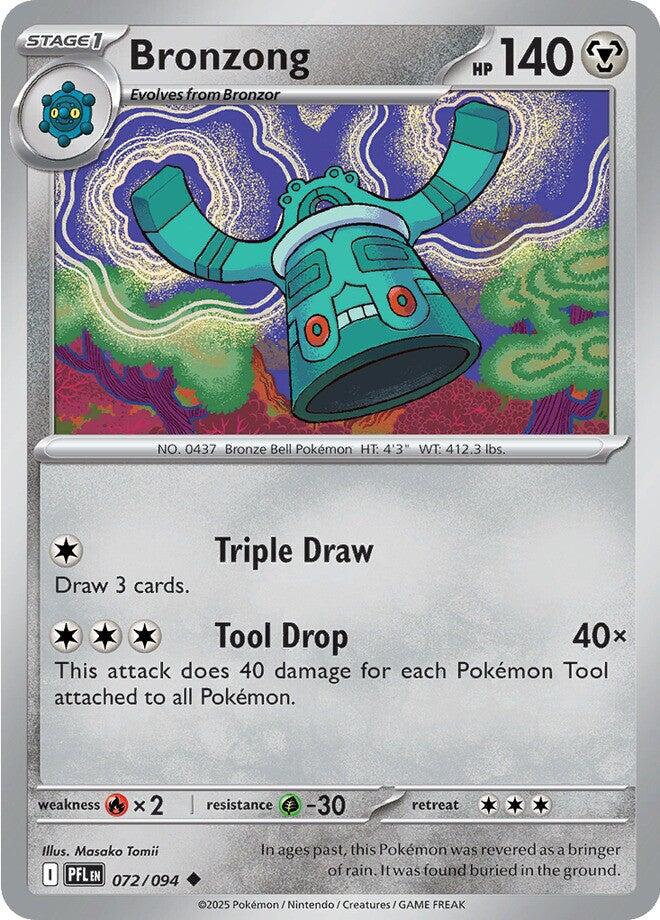 Bronzong (072/094) [Mega Evolution: Phantasmal Flames] | Anubis Games and Hobby