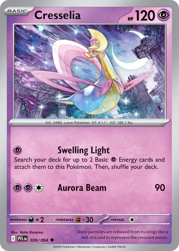 Cresselia (039/094) [Mega Evolution: Phantasmal Flames] | Anubis Games and Hobby