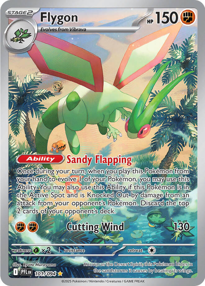 Flygon (101/094) [Mega Evolution: Phantasmal Flames] | Anubis Games and Hobby