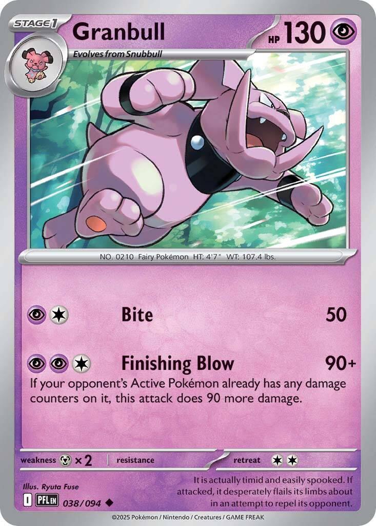 Granbull (038/094) [Mega Evolution: Phantasmal Flames] | Anubis Games and Hobby