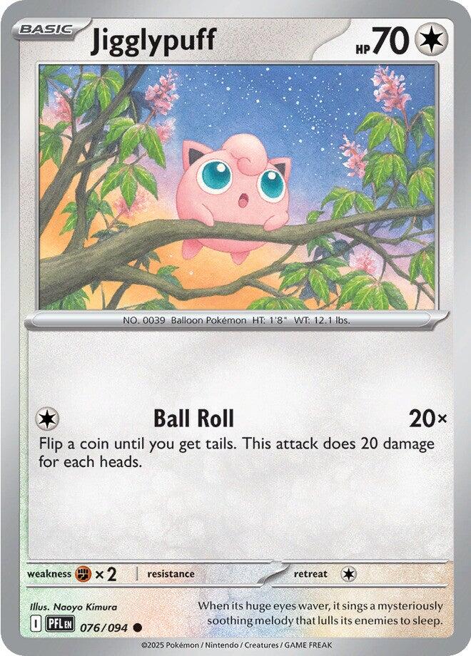 Jigglypuff (076/094) [Mega Evolution: Phantasmal Flames] | Anubis Games and Hobby