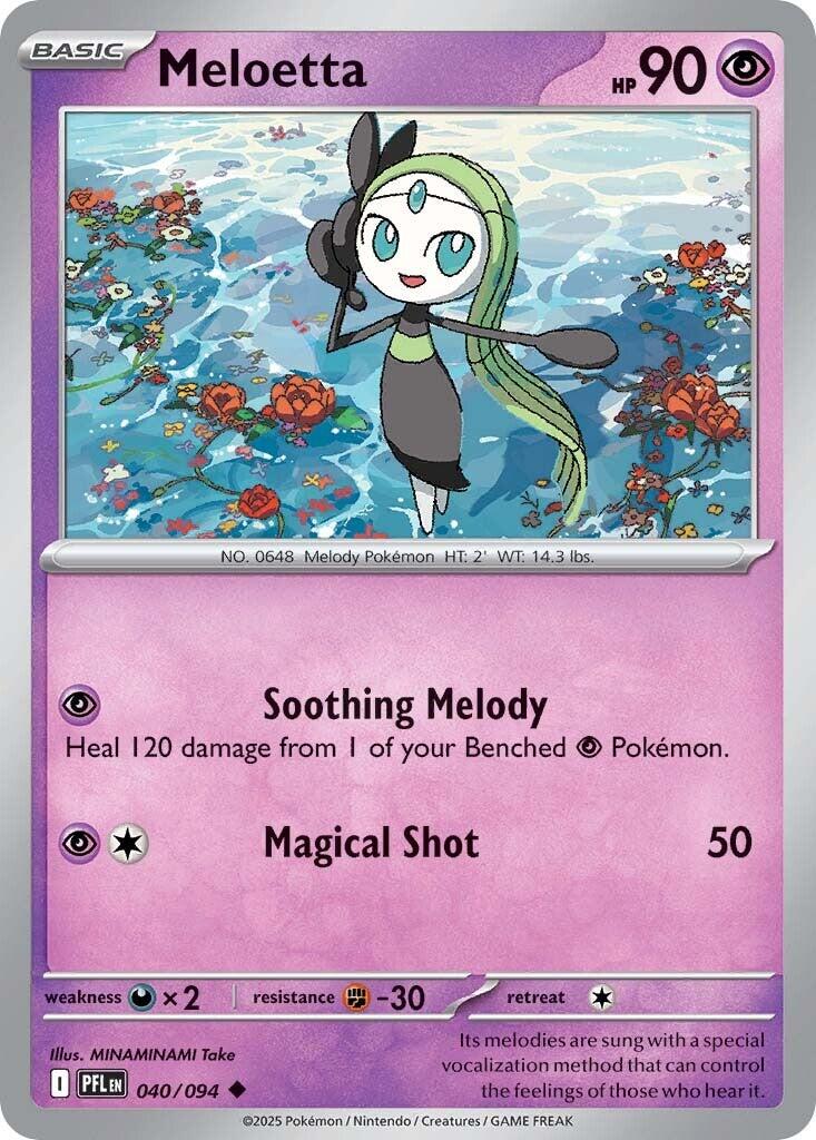 Meloetta (040/094) [Mega Evolution: Phantasmal Flames] | Anubis Games and Hobby