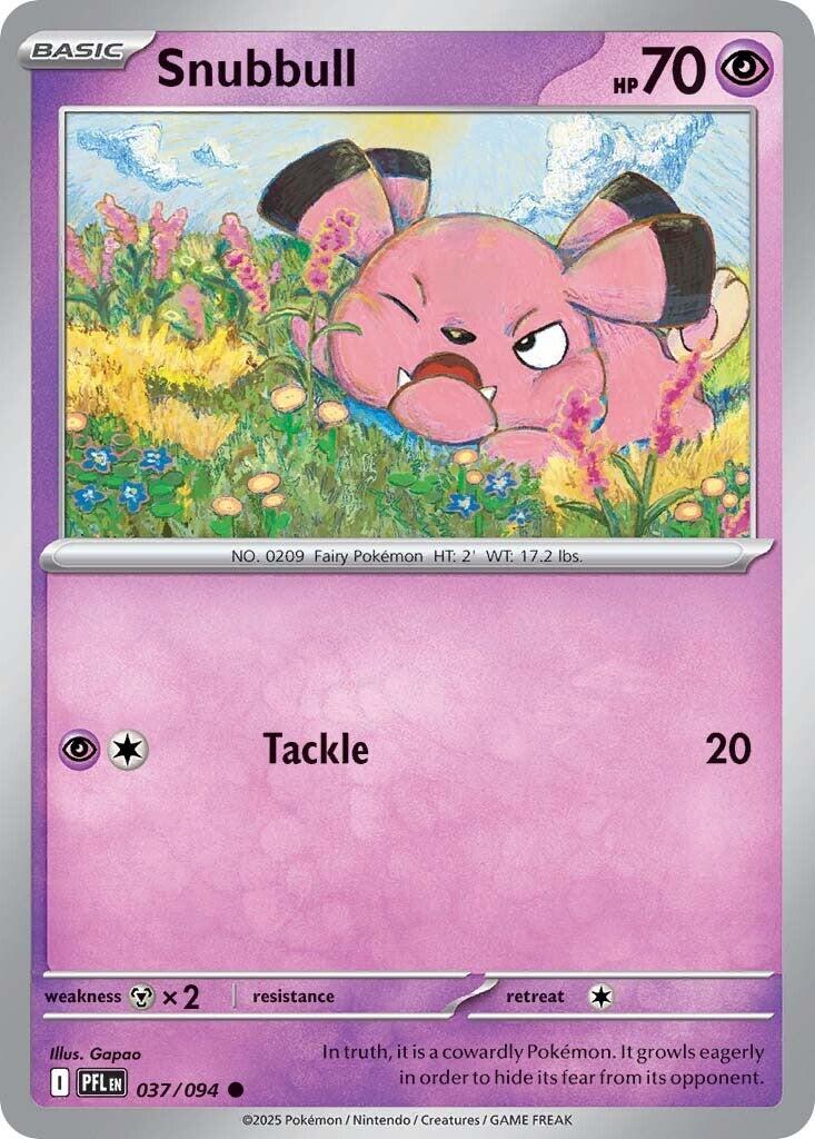 Snubbull (037/094) [Mega Evolution: Phantasmal Flames] | Anubis Games and Hobby