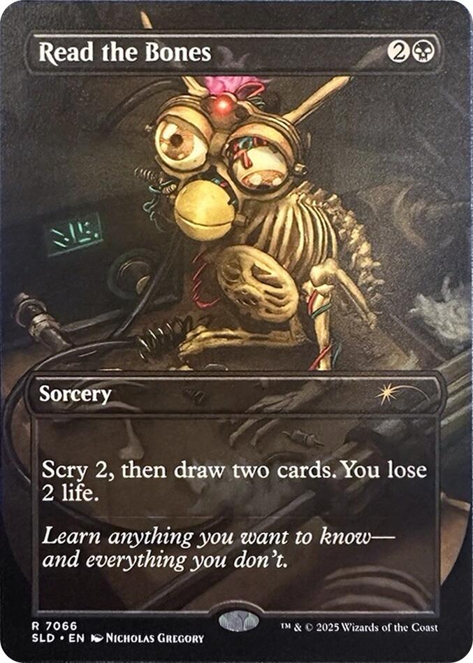 Read the Bones [Secret Lair Drop Series] | Anubis Games and Hobby