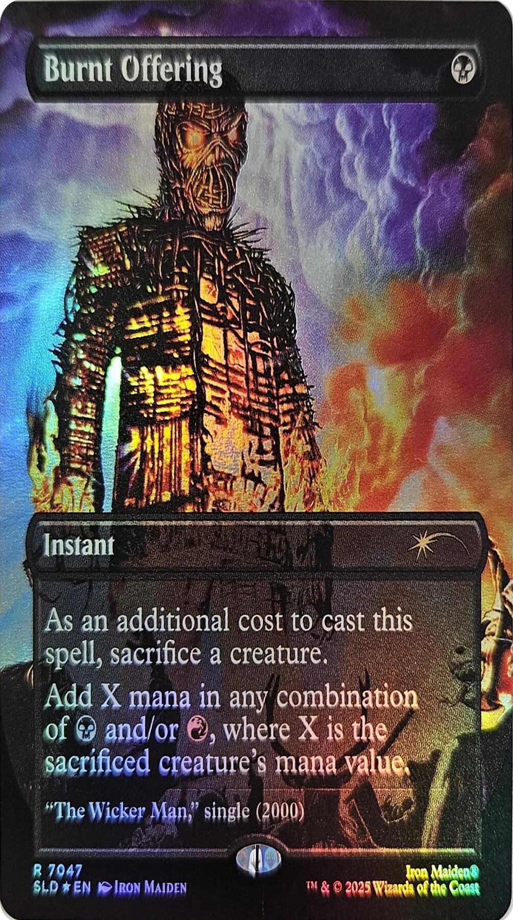 Burnt Offering (Rainbow Foil) [Secret Lair Drop Series] | Anubis Games and Hobby