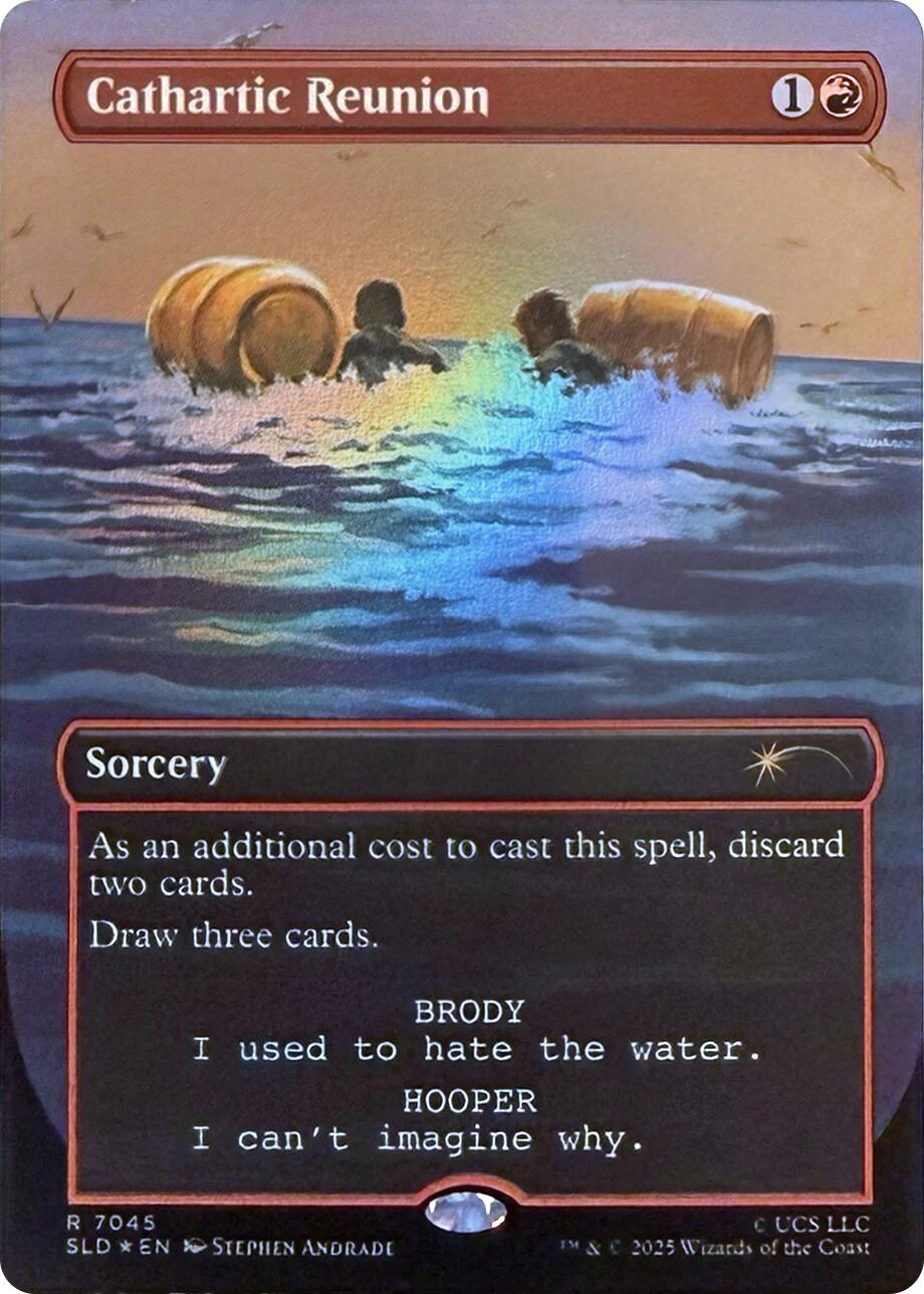 Cathartic Reunion (7045) (Rainbow Foil) [Secret Lair Drop Series] | Anubis Games and Hobby