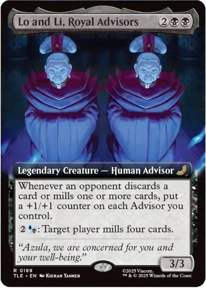 Lo and Li, Royal Advisors (Extended Art) [Avatar: The Last Airbender: Eternal-Legal] | Anubis Games and Hobby