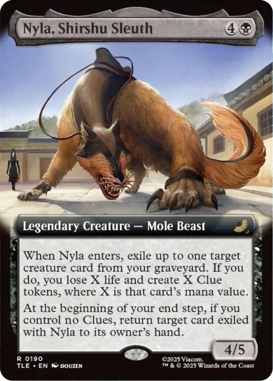 Nyla, Shirshu Sleuth (Extended Art) [Avatar: The Last Airbender: Eternal-Legal] | Anubis Games and Hobby