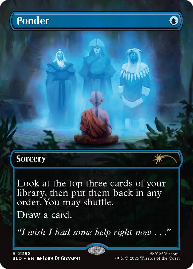 Ponder (2292) [Secret Lair Drop Series] | Anubis Games and Hobby