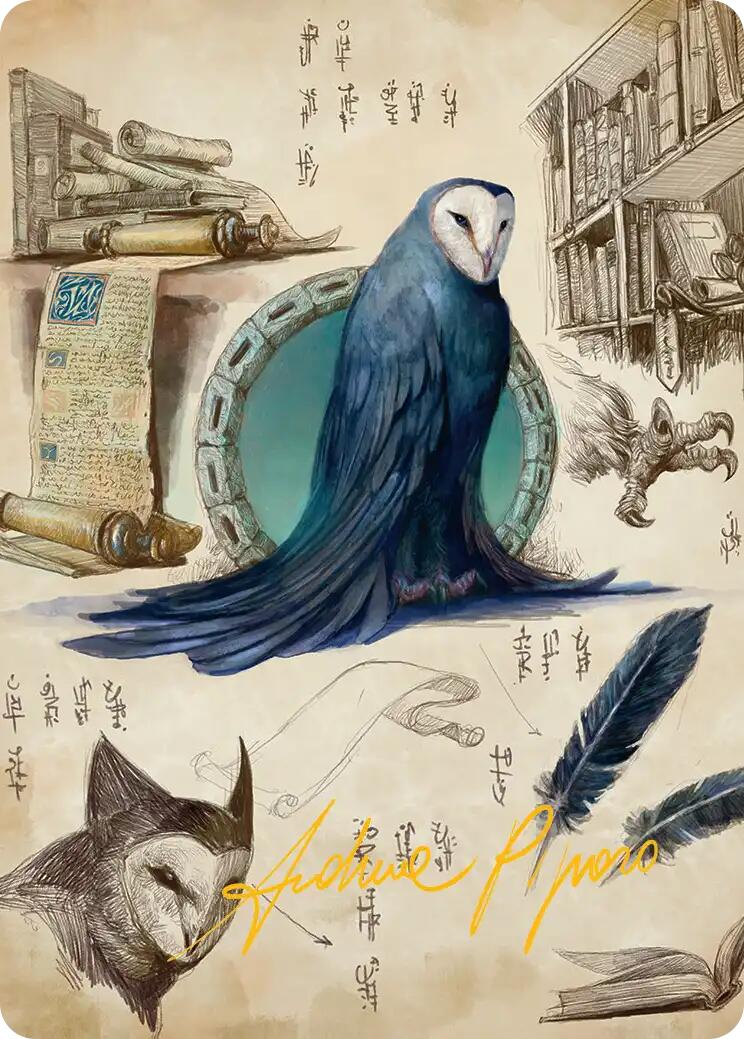 Wan Shi Tong, Librarian Art Card (Gold-Stamped Signature) [Avatar: The Last Airbender Art Series] | Anubis Games and Hobby