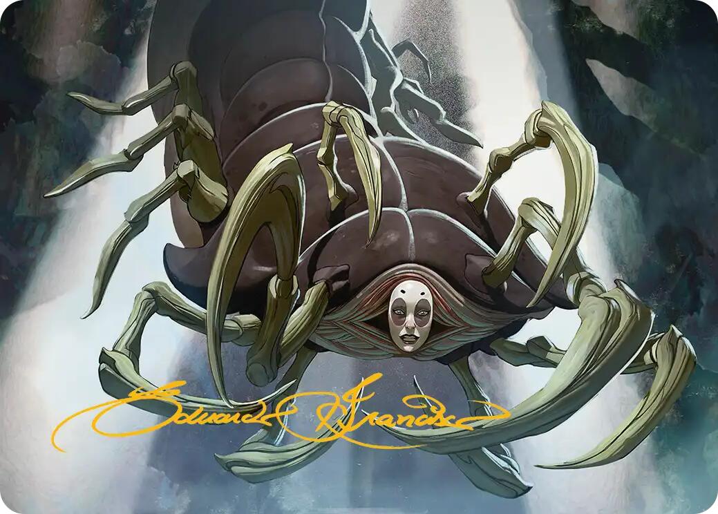 Koh, the Face Stealer Art Card (Gold-Stamped Signature) [Avatar: The Last Airbender Art Series] | Anubis Games and Hobby