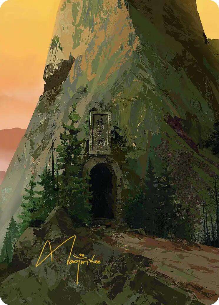 Mountain Art Card (Gold-Stamped Signature) [Avatar: The Last Airbender Art Series] | Anubis Games and Hobby