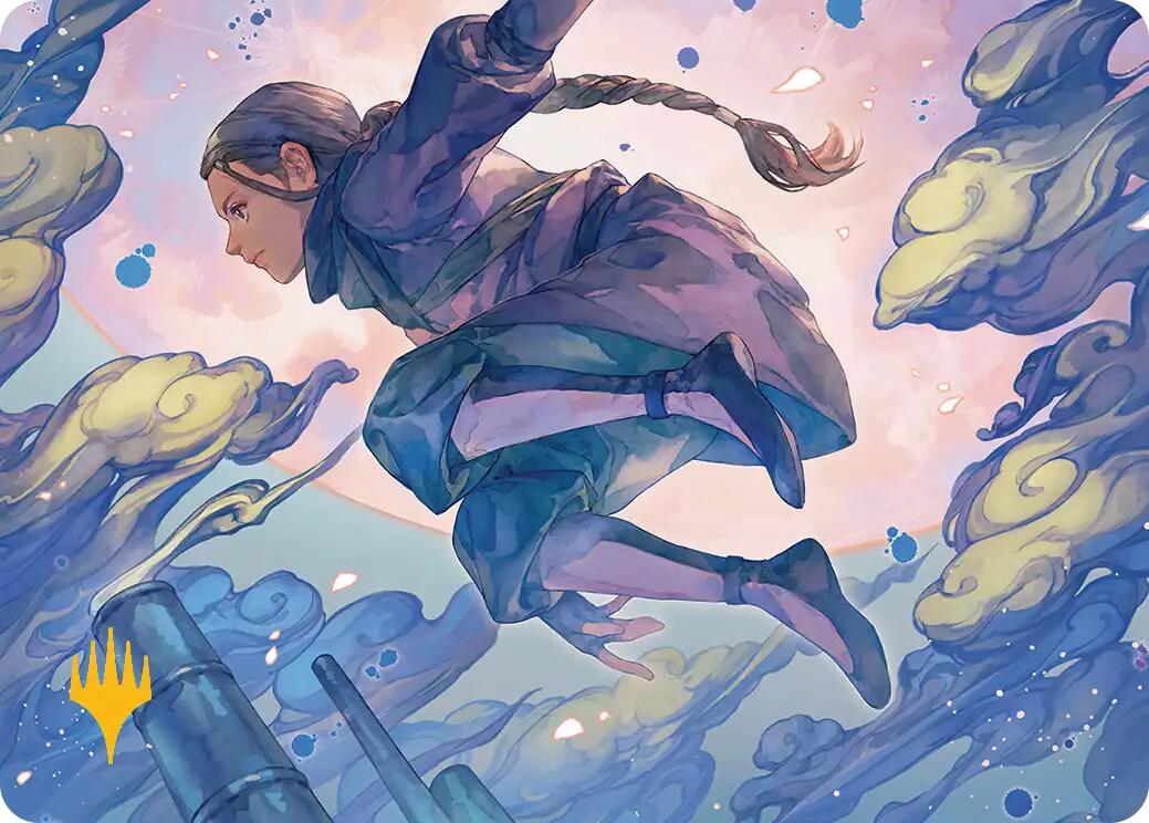 Katara, Seeking Revenge Art Card (Gold-Stamped Planeswalker Symbol) [Avatar: The Last Airbender Art Series] | Anubis Games and Hobby