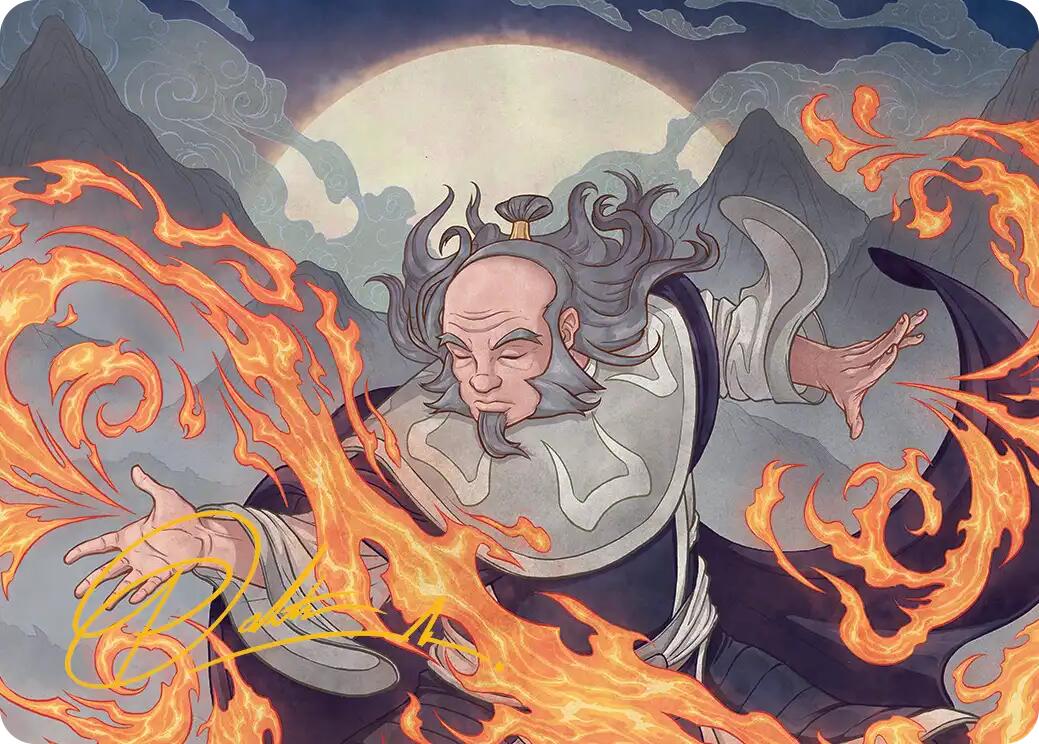 Iroh, Grand Lotus Art Card (Gold-Stamped Signature) [Avatar: The Last Airbender Art Series] | Anubis Games and Hobby