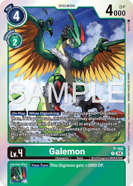 Galemon [P-166] (Event Pack 8) [Limited Card Pack -Billion Bullet-] | Anubis Games and Hobby