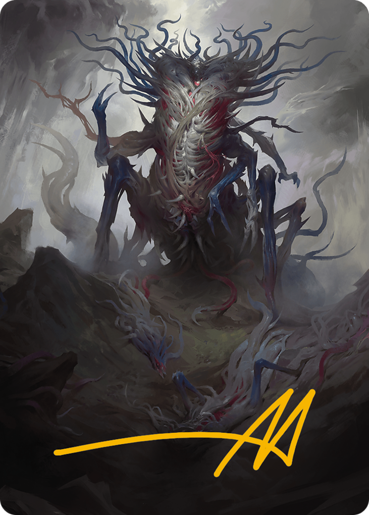 Azlask, the Swelling Scourge Art Card (Gold-Stamped Signature) [Modern Horizons 3 Art Series] | Anubis Games and Hobby