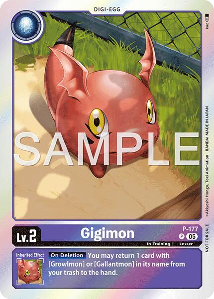 Gigimon [P-177] (Event Pack 8) [Promotional Cards] | Anubis Games and Hobby
