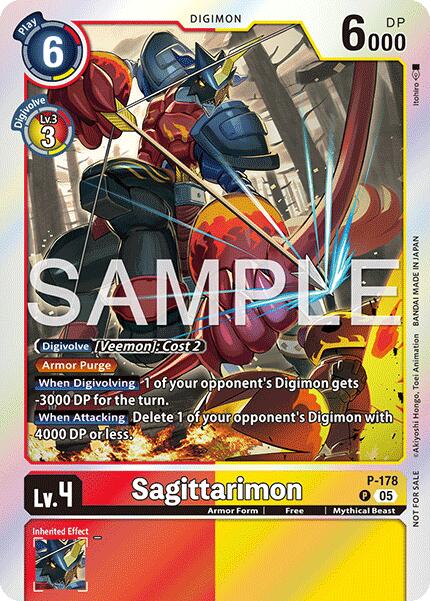 Sagittarimon [P-178] (Event Pack 8) [Promotional Cards] | Anubis Games and Hobby