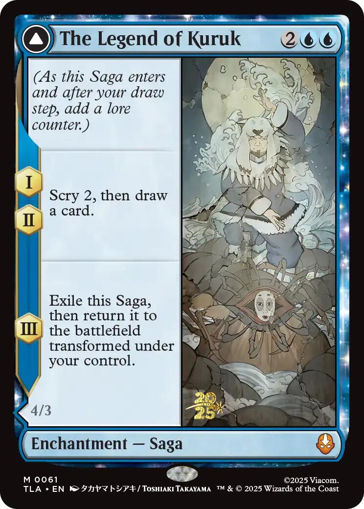 The Legend of Kuruk [Avatar: The Last Airbender Prerelease Cards] | Anubis Games and Hobby