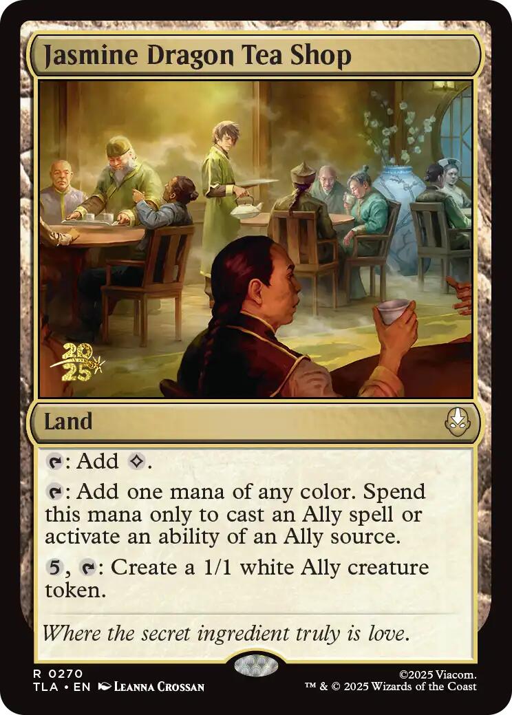 Jasmine Dragon Tea Shop [Avatar: The Last Airbender Prerelease Cards] | Anubis Games and Hobby