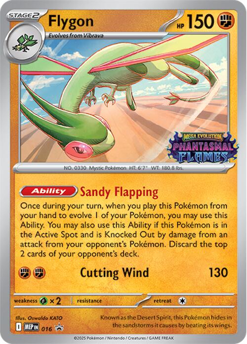 Flygon (016) (Prerelease) [Mega Evolution Promo] | Anubis Games and Hobby
