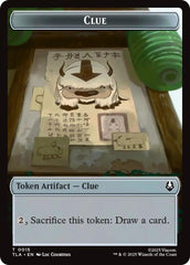 Ally (0004) // Clue (0015) Double-Sided Token [Avatar: The Last Airbender Tokens] | Anubis Games and Hobby