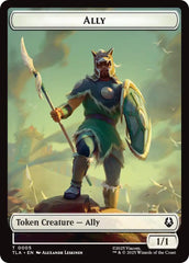 Ally (0005) // Clue (0014) Double-Sided Token [Avatar: The Last Airbender Tokens] | Anubis Games and Hobby