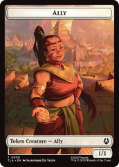 Ally (0008) // Clue (0016) Double-Sided Token [Avatar: The Last Airbender Tokens] | Anubis Games and Hobby