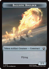 Ballistic Boulder // Soldier (0011) Double-Sided Token [Avatar: The Last Airbender Tokens] | Anubis Games and Hobby