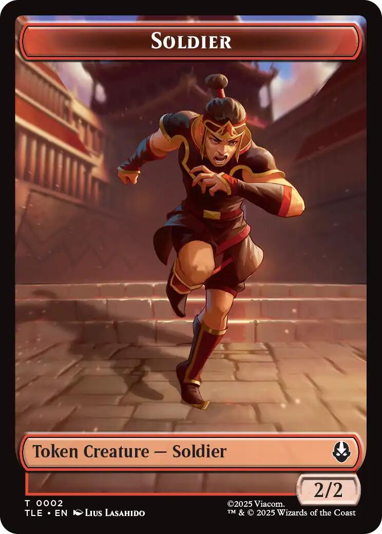 Soldier (0002) [Avatar: The Last Airbender Tokens] | Anubis Games and Hobby