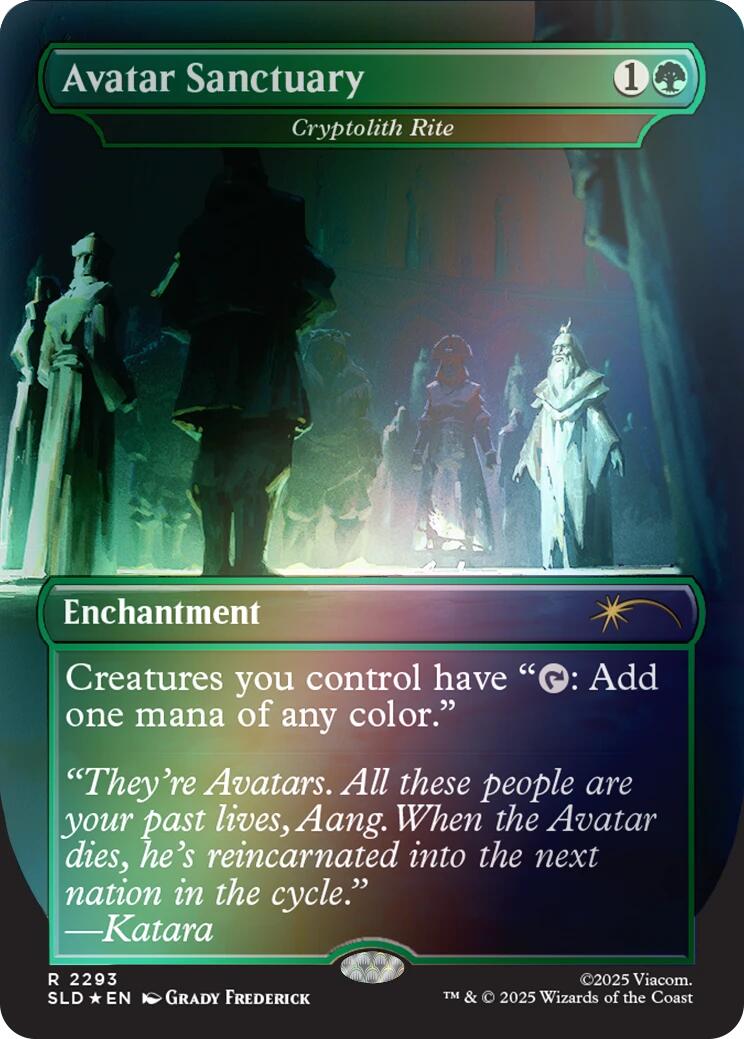 Avatar Sanctuary - Cryptolith Rite (Rainbow Foil) [Secret Lair Drop Series] | Anubis Games and Hobby