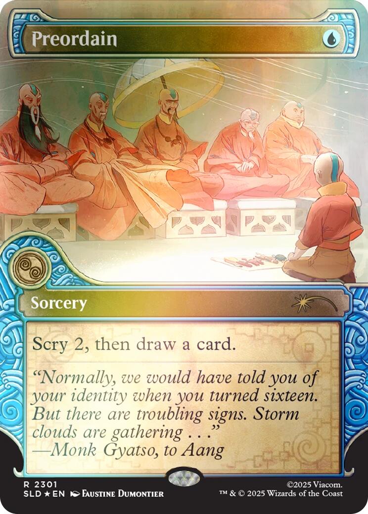 Preordain (2301) (Rainbow Foil) [Secret Lair Drop Series] | Anubis Games and Hobby