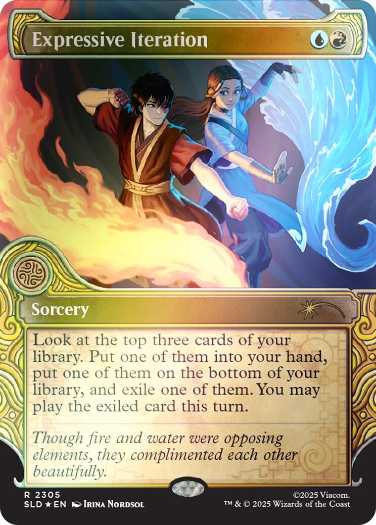 Expressive Iteration (Rainbow Foil) [Secret Lair Drop Series] | Anubis Games and Hobby