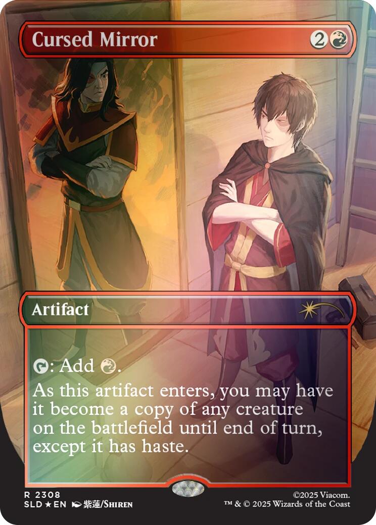 Cursed Mirror (Rainbow Foil) [Secret Lair Drop Series] | Anubis Games and Hobby