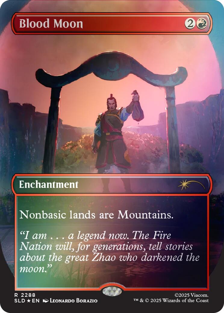 Blood Moon (Rainbow Foil) [Secret Lair Drop Series] | Anubis Games and Hobby