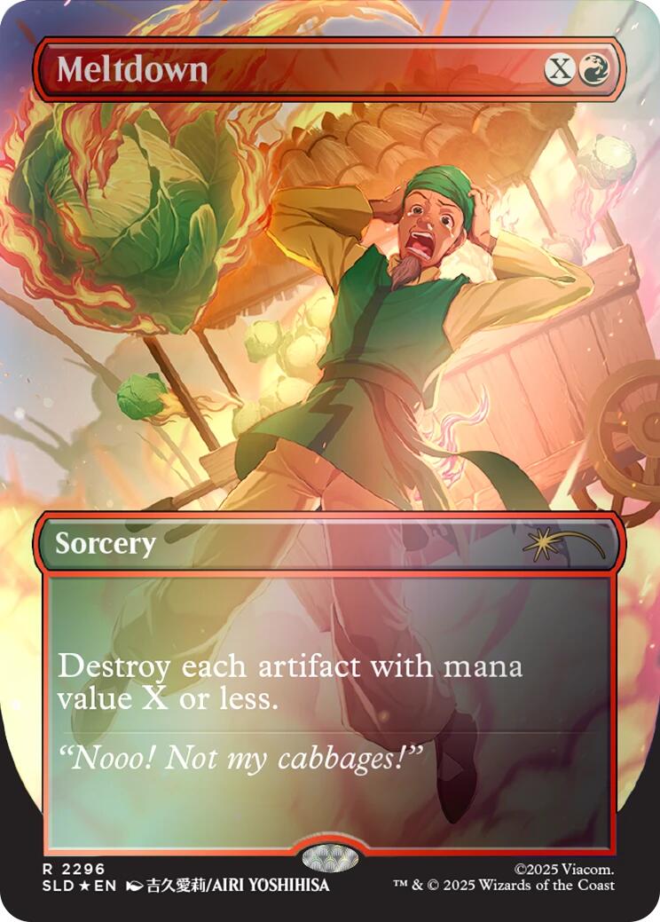 Meltdown (Rainbow Foil) [Secret Lair Drop Series] | Anubis Games and Hobby