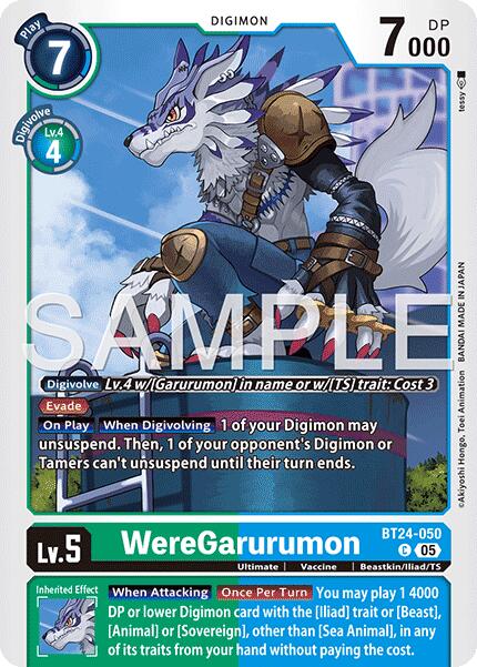 WereGarurumon [BT24-050] [Time Stranger] | Anubis Games and Hobby