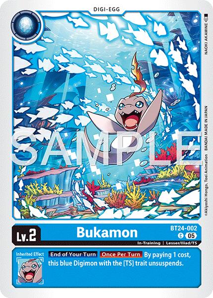 Bukamon [BT24-002] [Time Stranger] | Anubis Games and Hobby
